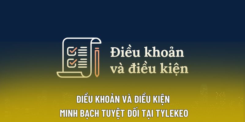 Điều Khoản Và Điều Kiện – Minh Bạch Tuyệt Đối Tại Tylekeo