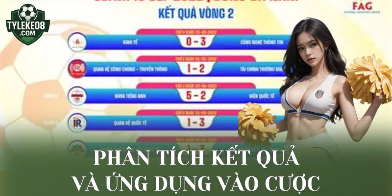 Phân tích kết quả và ứng dụng vào cược